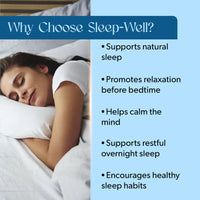 Sleep-Well (Melatonin) – 60 Tablets thumbnail 3