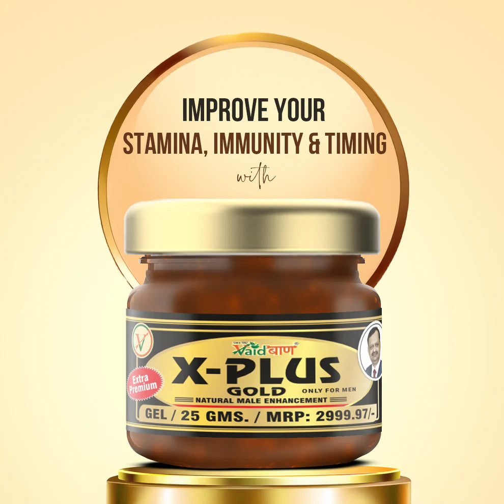 X Plus Gold Gel - Strength & Stamina Cream for Men